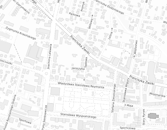 Mapa z adresem organizacji