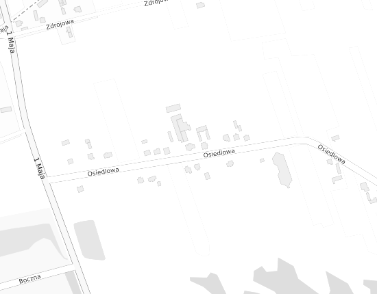 Mapa z adresem organizacji