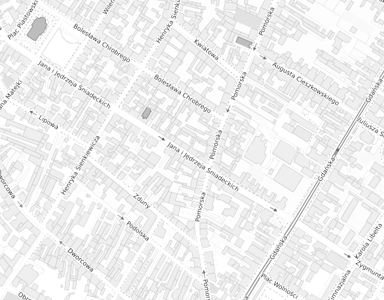 Mapa z adresem organizacji
