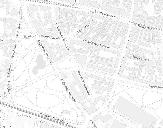 Mapa z adresem organizacji