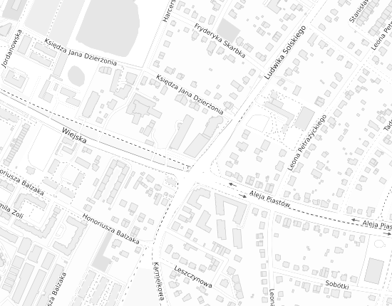 Mapa z adresem organizacji