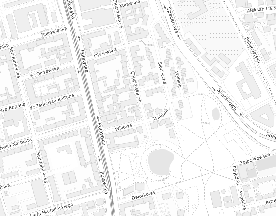 Mapa z adresem organizacji
