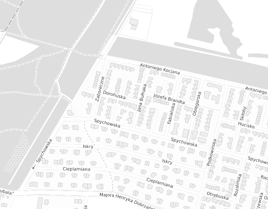 Mapa z adresem organizacji