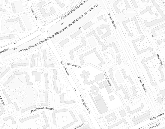 Mapa z adresem organizacji