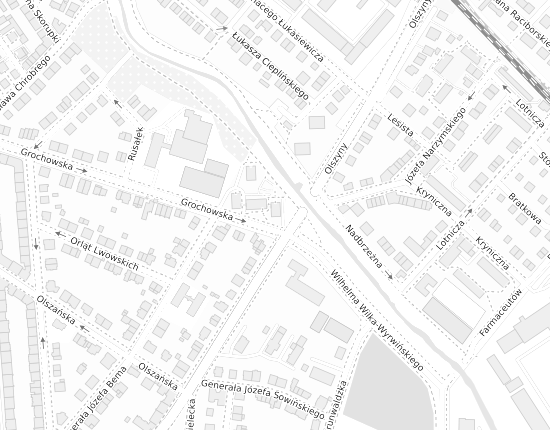 Mapa z adresem organizacji