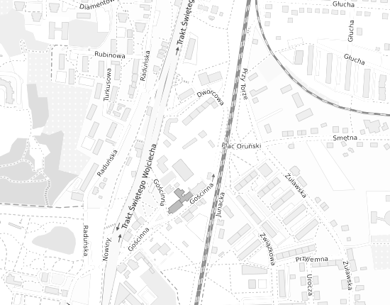 Mapa z adresem organizacji