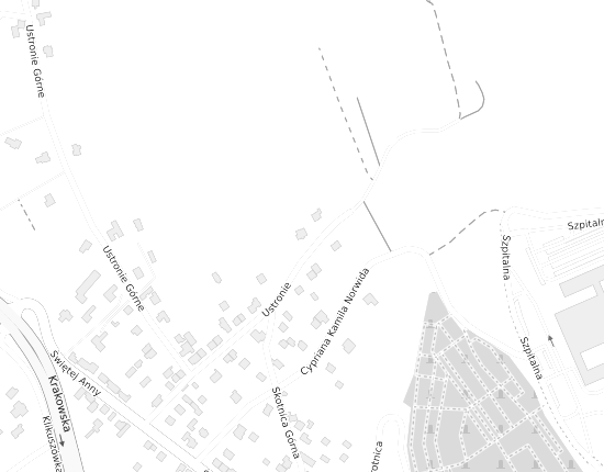 Mapa z adresem organizacji