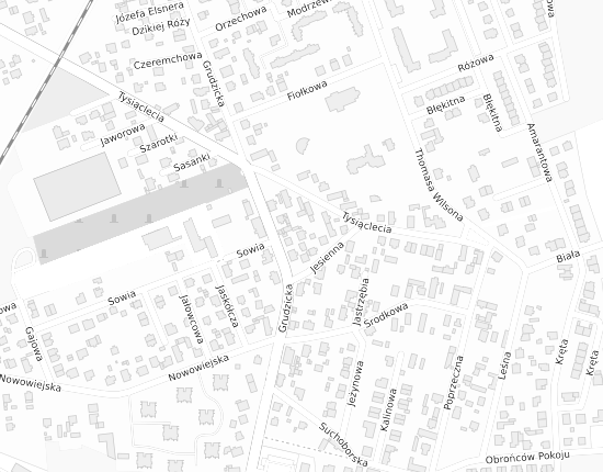 Mapa z adresem organizacji