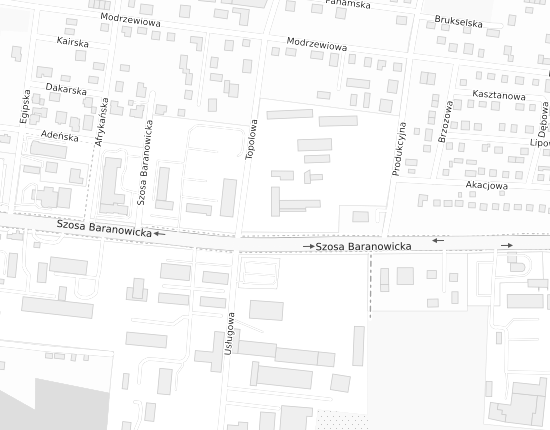 Mapa z adresem organizacji