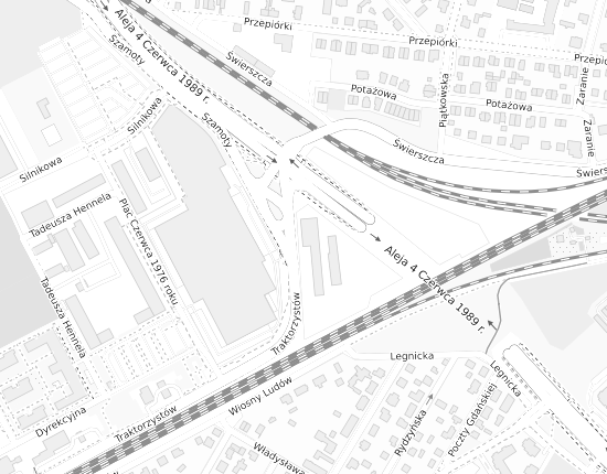 Mapa z adresem organizacji
