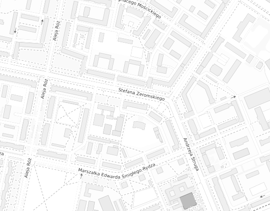 Mapa z adresem organizacji