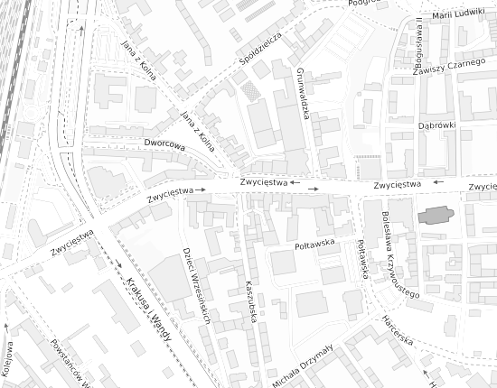 Mapa z adresem organizacji