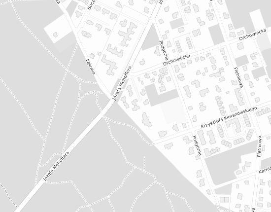 Mapa z adresem organizacji