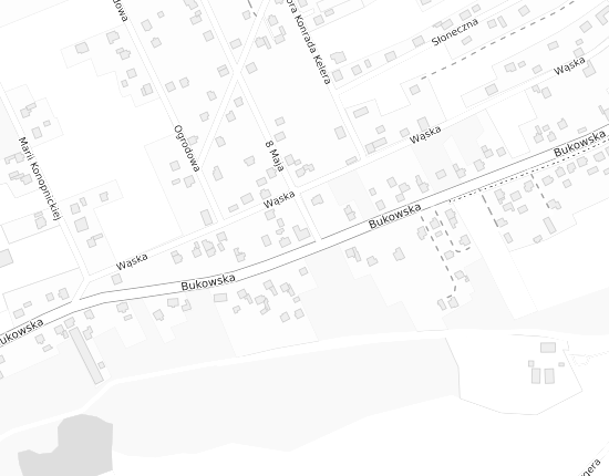 Mapa z adresem organizacji