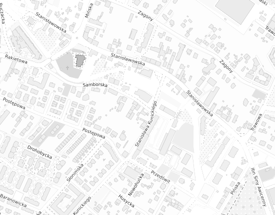 Mapa z adresem organizacji