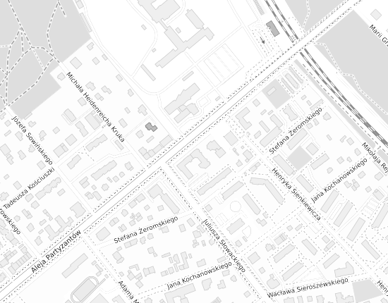 Mapa z adresem organizacji
