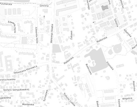 Mapa z adresem organizacji
