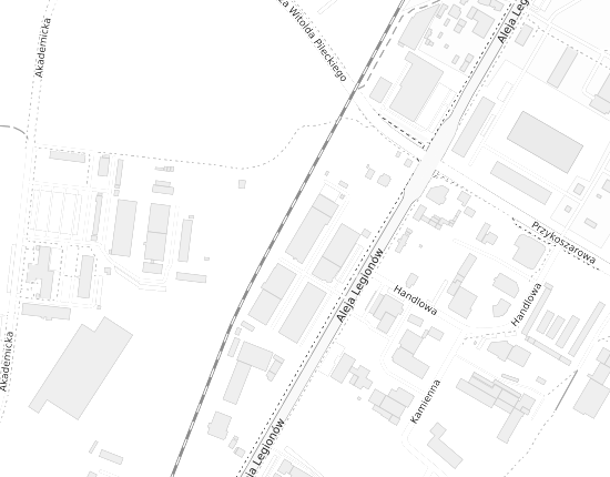 Mapa z adresem organizacji