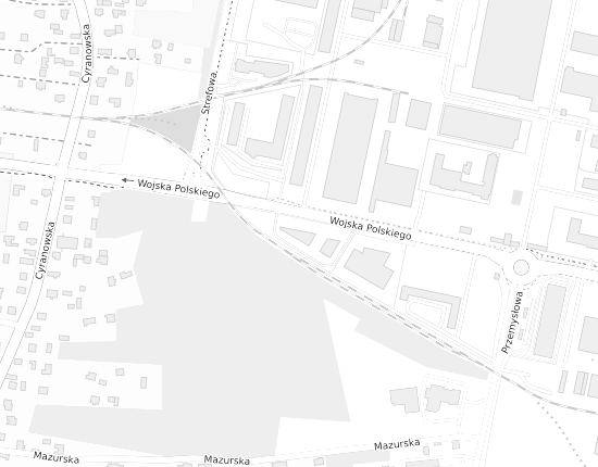 Mapa z adresem organizacji