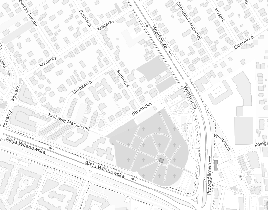 Mapa z adresem organizacji