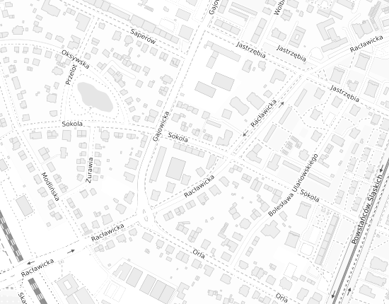 Mapa z adresem organizacji