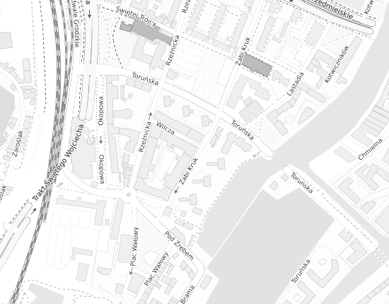 Mapa z adresem organizacji