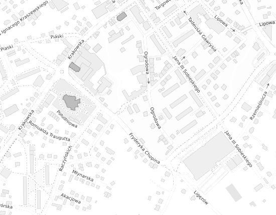 Mapa z adresem organizacji