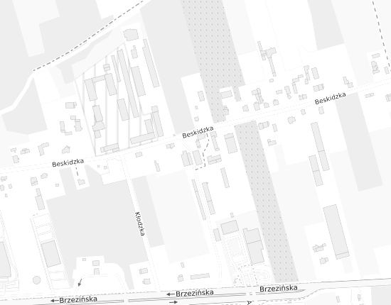 Mapa z adresem organizacji