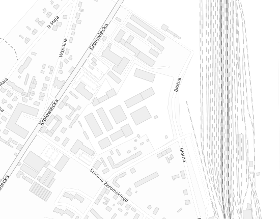 Mapa z adresem organizacji