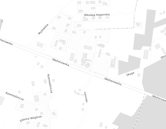 Mapa z adresem organizacji