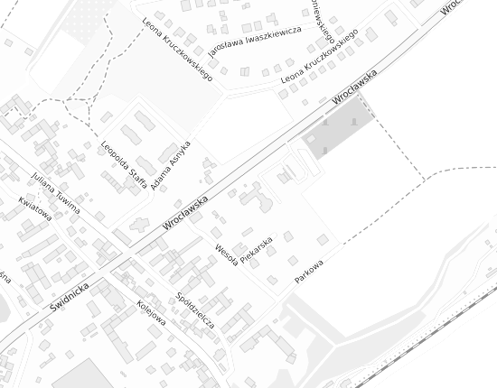 Mapa z adresem organizacji