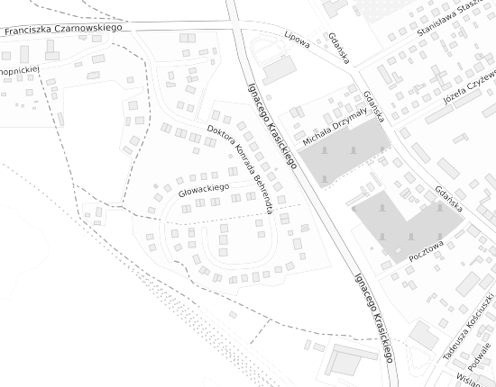 Mapa z adresem organizacji