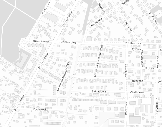 Mapa z adresem organizacji