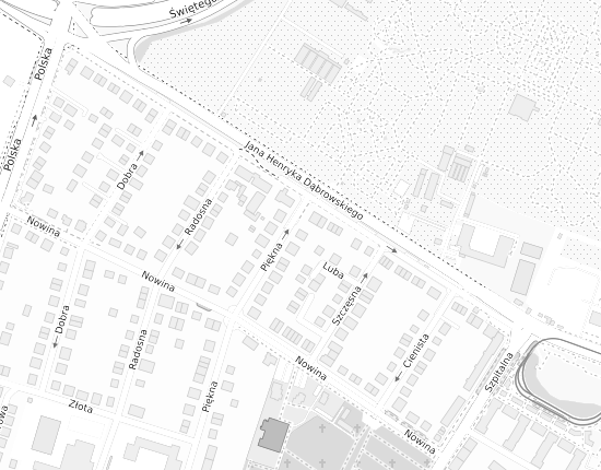 Mapa z adresem organizacji