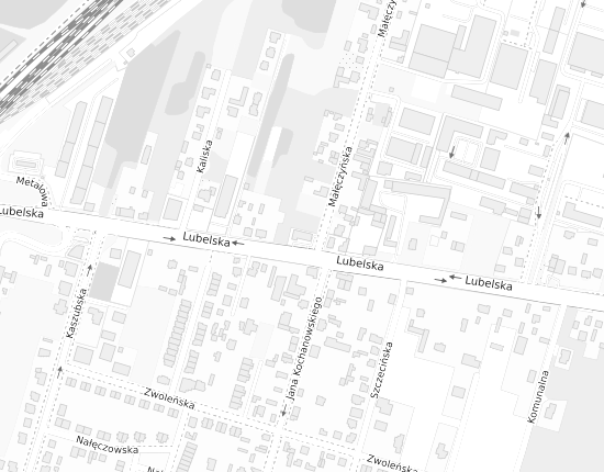 Mapa z adresem organizacji