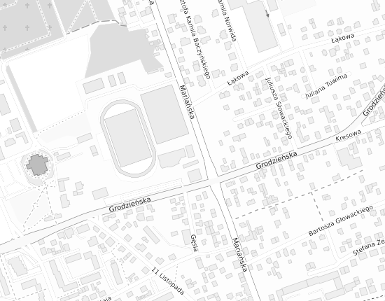 Mapa z adresem organizacji