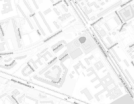 Mapa z adresem organizacji