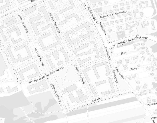 Mapa z adresem organizacji