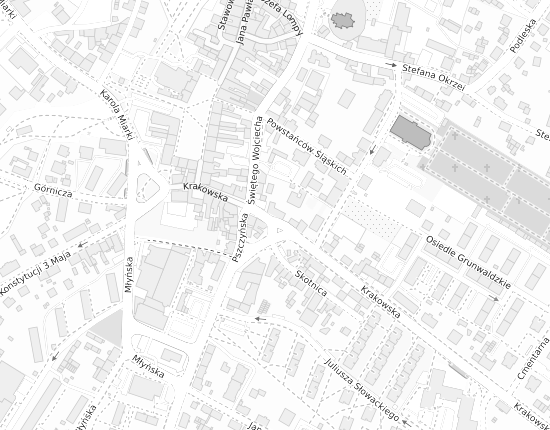 Mapa z adresem organizacji