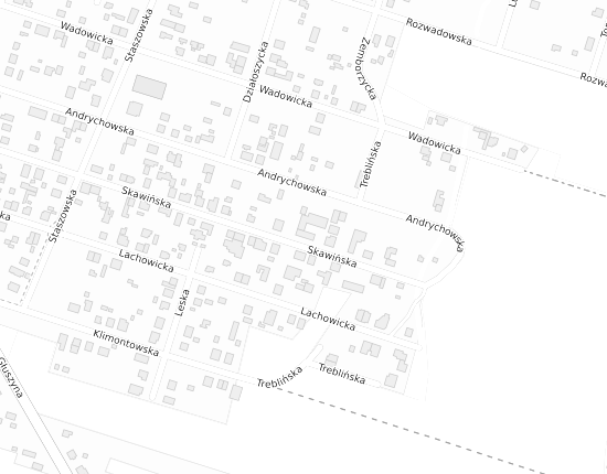 Mapa z adresem organizacji