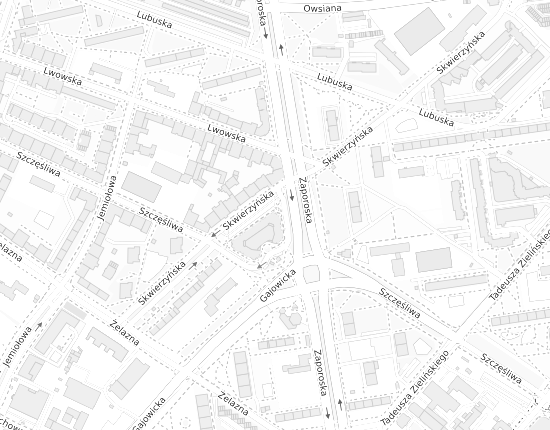 Mapa z adresem organizacji