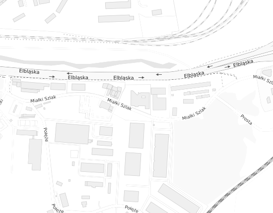 Mapa z adresem organizacji