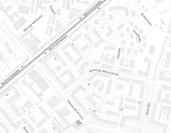 Mapa z adresem organizacji