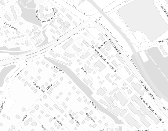 Mapa z adresem organizacji