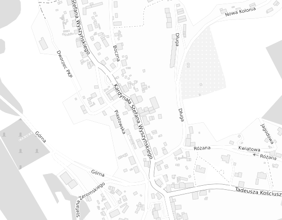 Mapa z adresem organizacji