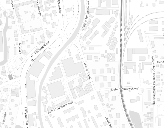 Mapa z adresem organizacji