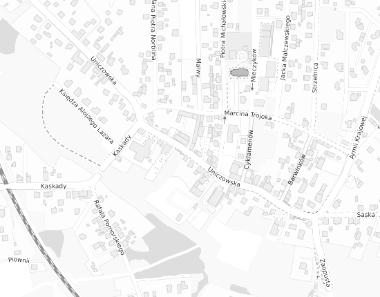 Mapa z adresem organizacji