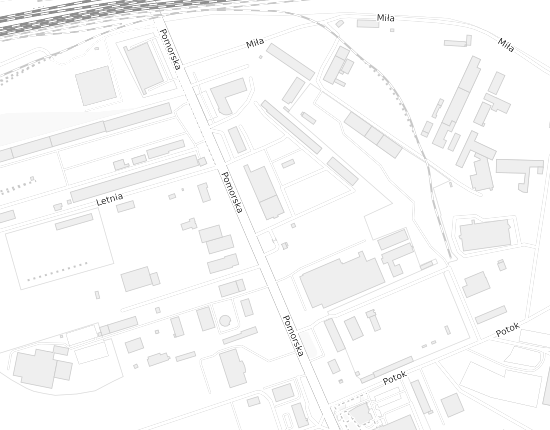 Mapa z adresem organizacji