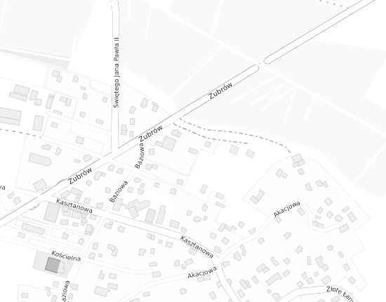 Mapa z adresem organizacji