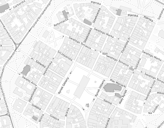 Mapa z adresem organizacji